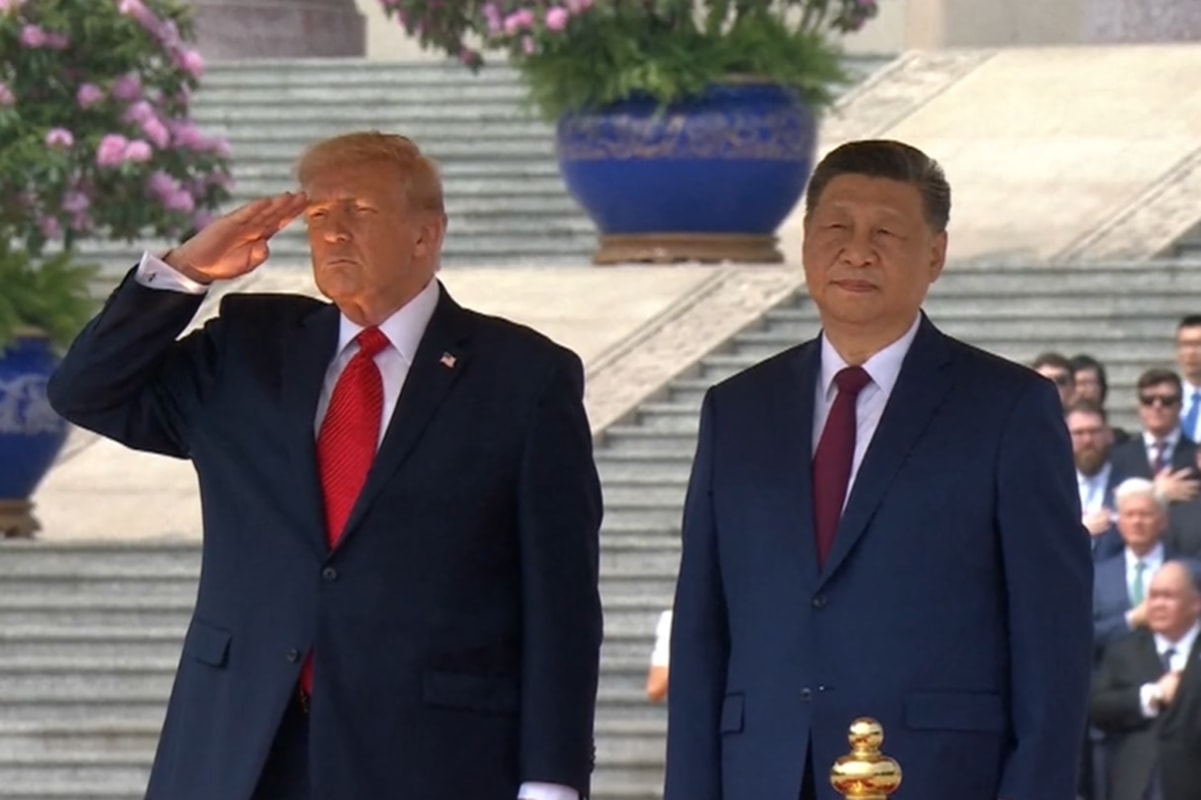 Trump após reunião de 2h com Xi Jinping: "Foi ótimo. A China é linda"