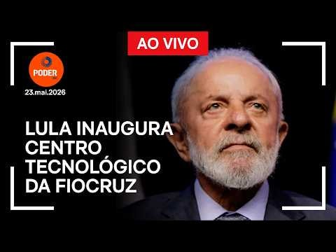 Ao vivo: Lula inaugura centro tecnológico da Fiocruz