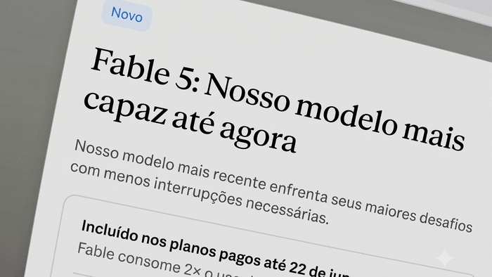 Fable 5: nova IA "perigosa" da Claude vai fazer seus dados de refém
