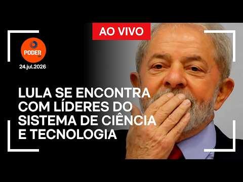 Ao vivo: Lula se encontra com líderes do sistema de ciência e tecnologia