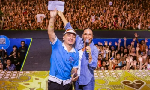 Ivete Sangalo faz doação surpreendente de R$ 50 mil durante show em Petrolina