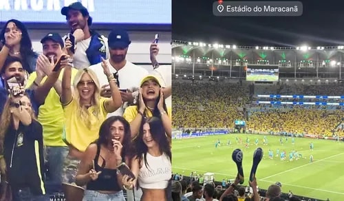 Virginia Fonseca é xingada no Maracanã após gol de Vini Jr; VÍDEO