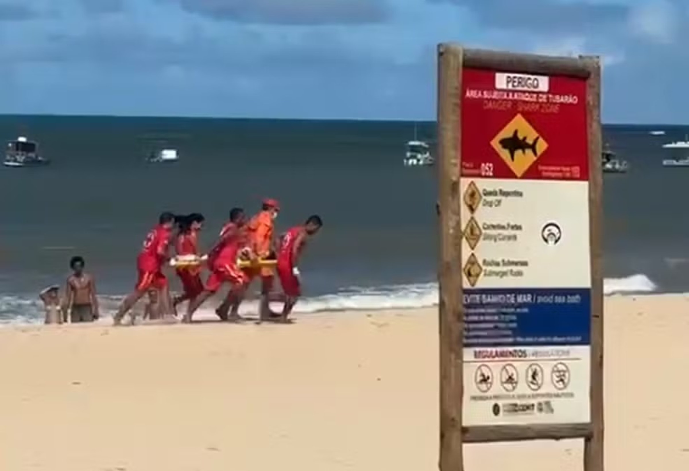 Saiba como estão as vítimas que tiveram pernas arrancadas por tubarões
