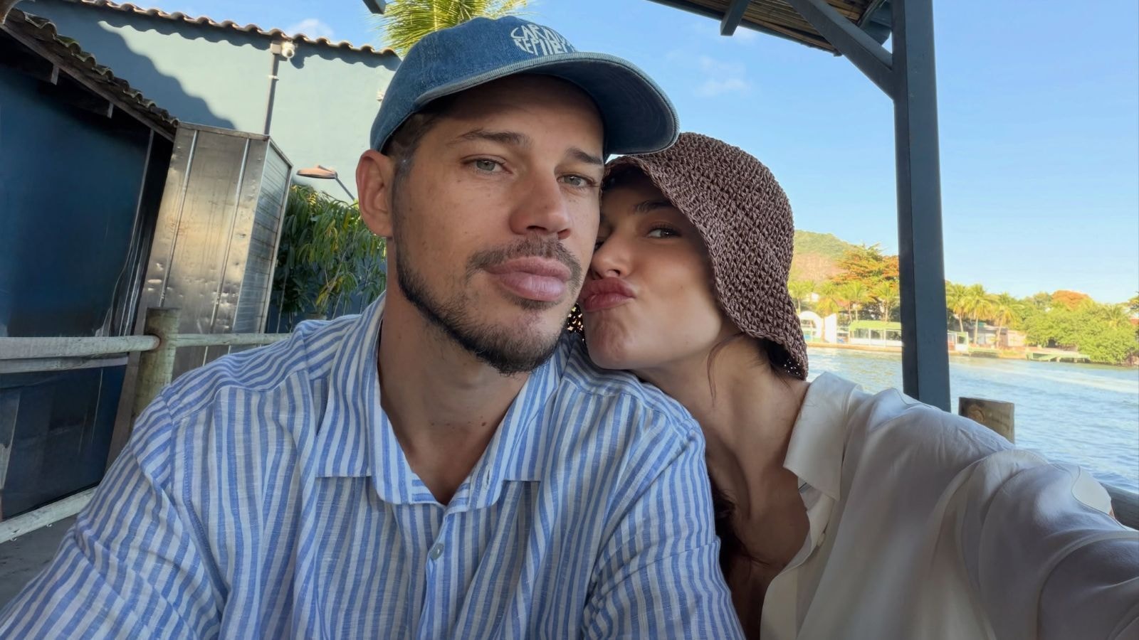 Gisele no Brasil, Brady no Alasca: ex-jogador posa com os filhos em férias