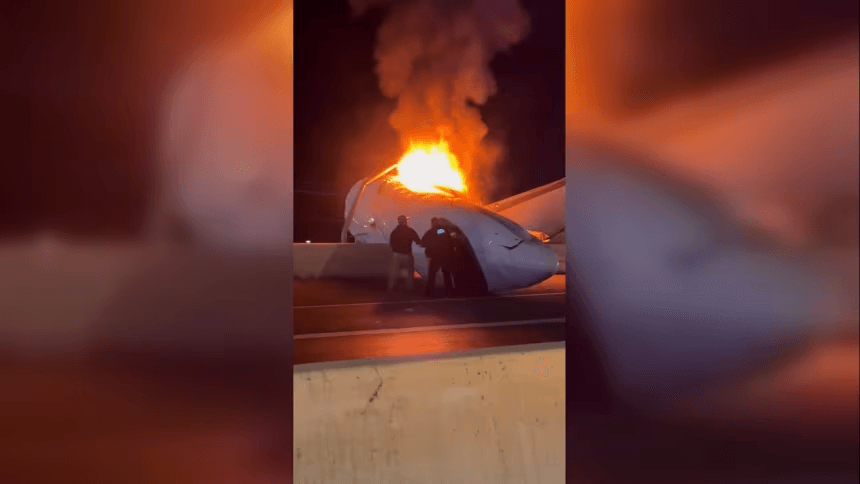 Vítimas de acidente em aeroporto de Miami estavam em veículos, diz entidade