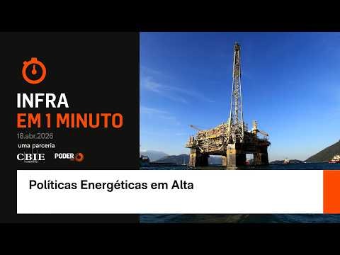 Infra em 1 minuto: Políticas Energéticas em Alta