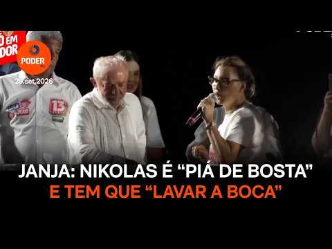 Janja chama Nikolas de “piá de bosta”