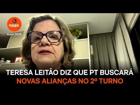Teresa Leitão diz que PT buscará novas alianças no 2º turno