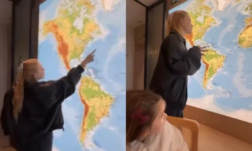 Virginia é massacrada após expor dificuldade com mapas: 'Pior do mundo'
