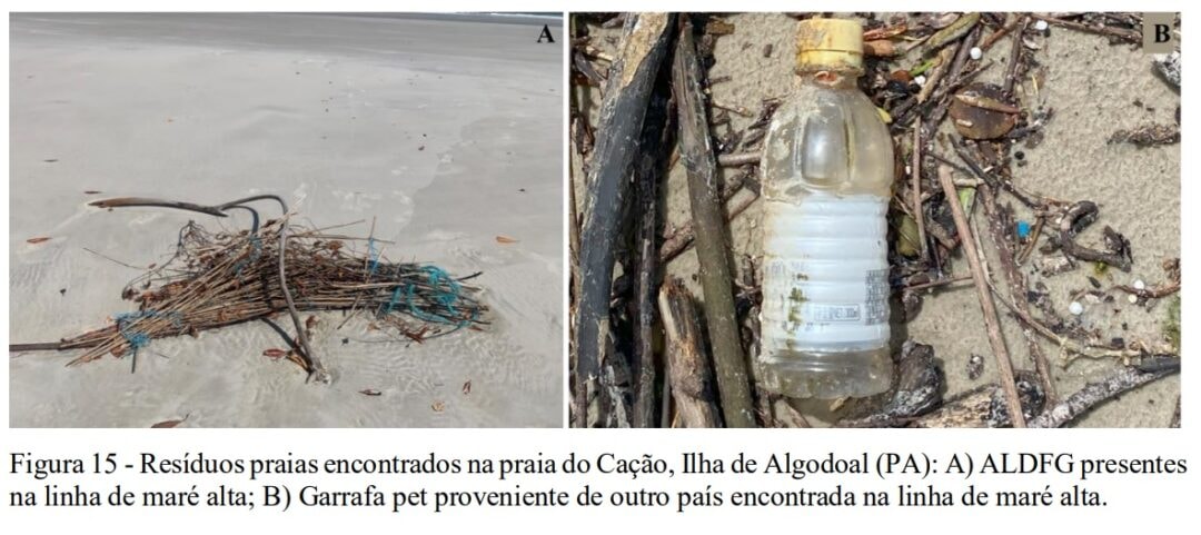 Pesquisa identifica resíduos da atividade pesqueira na Ilha de Algodoal no Pará
