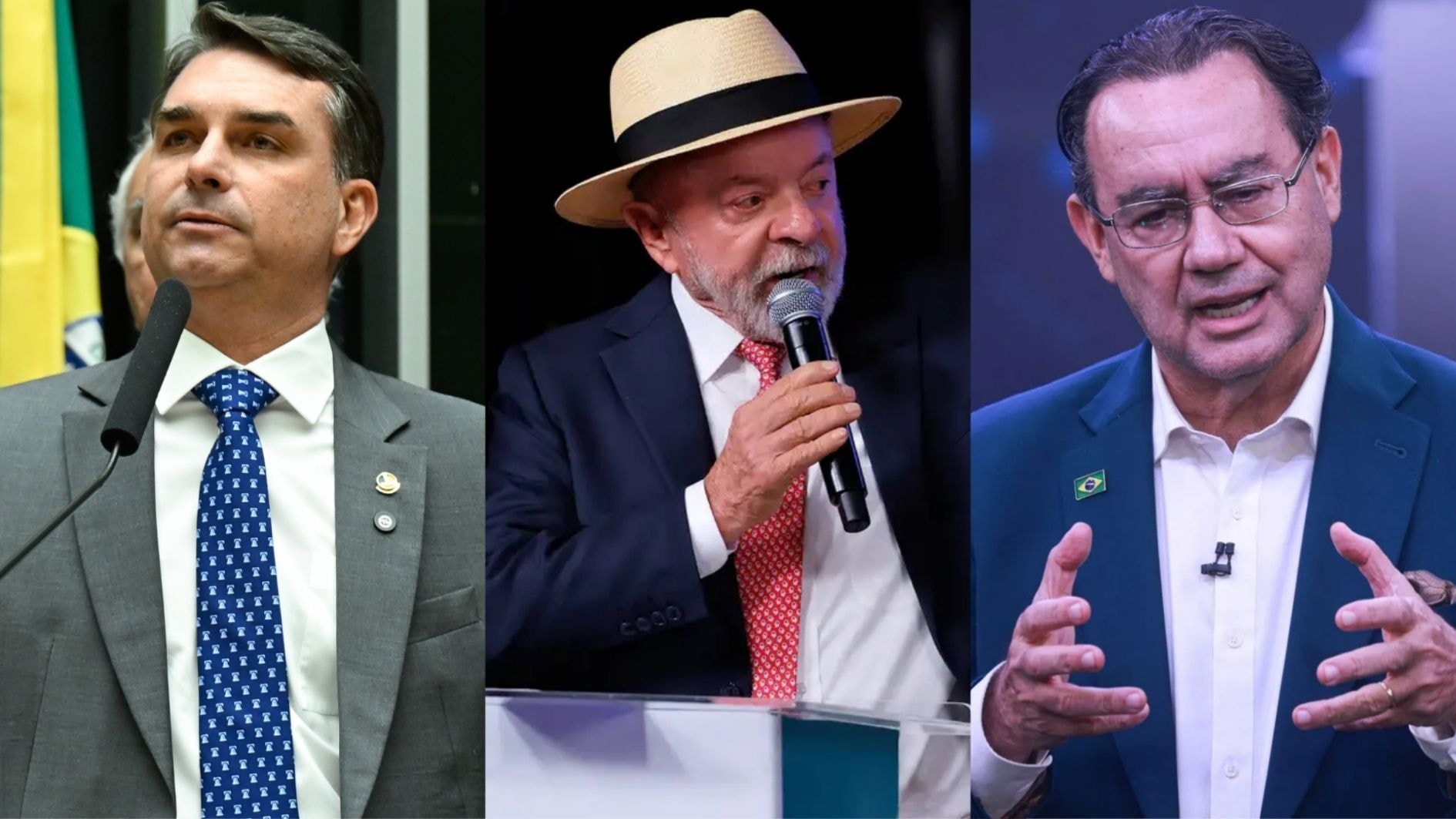 Quaest: Lula tem 36% das intenções de voto no 1º turno; Flávio, 31%