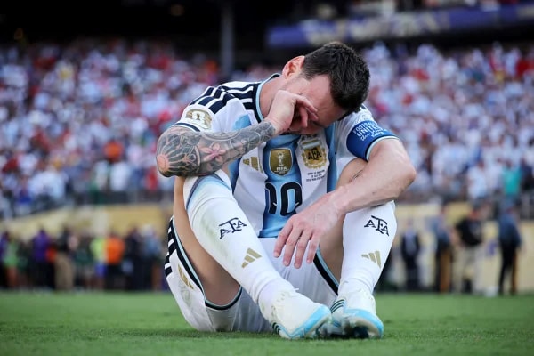 Copa: discurso de Messi antes da final viraliza após vice-campeonato