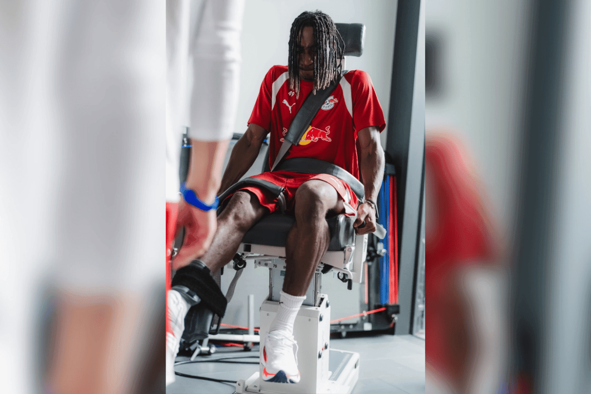 Alvo do Real Madrid, Yan Diomande se reapresenta ao RB Leipzig