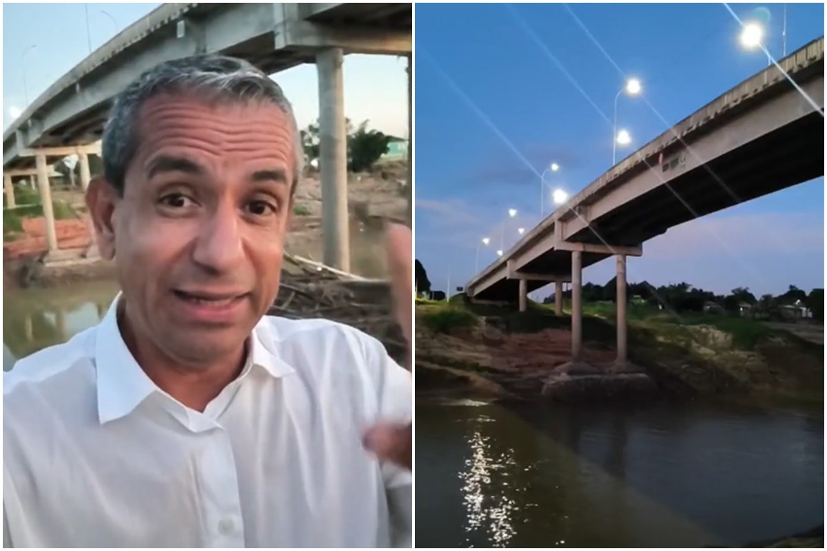 Juiz ferido fazia live pouco antes de ponte desabar no Acre