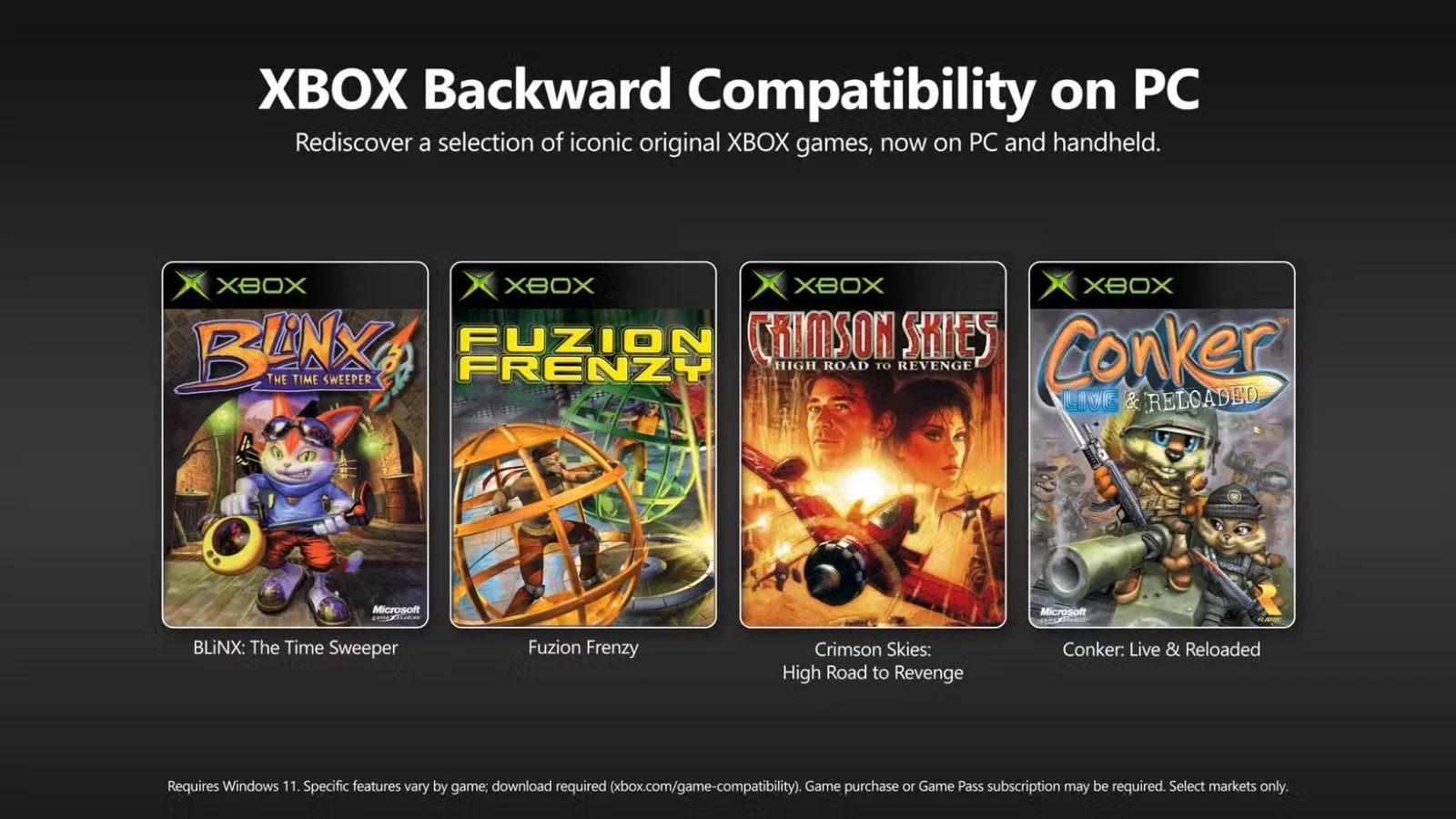 Microsoft quer resgatar clássicos do XBOX 360 no PC