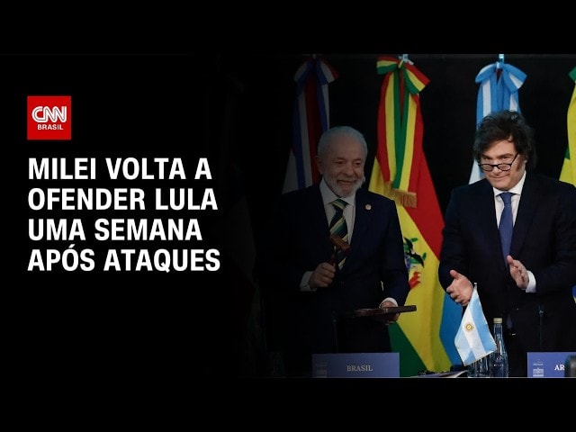 Brasil deve adiar retorno de embaixador após Milei voltar a ofender Lula
