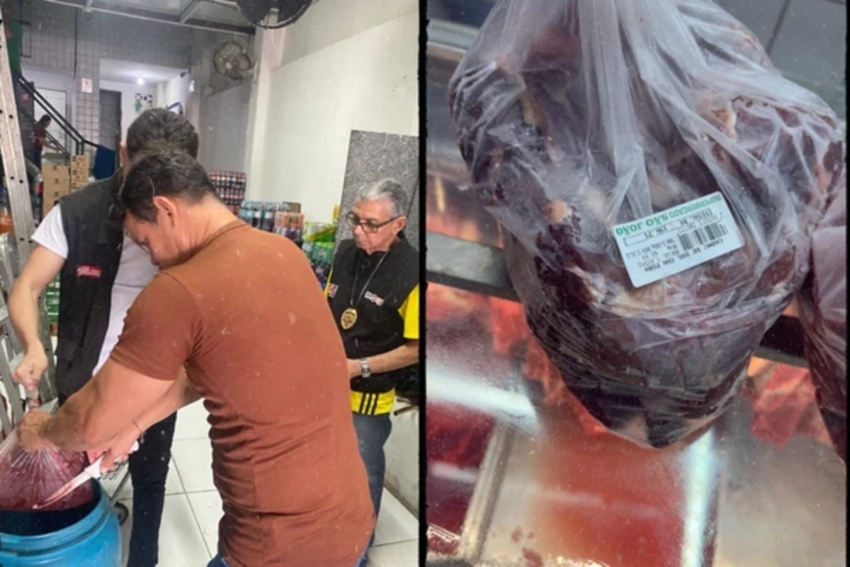 Supermercado tem 149 kg de carne apreendidos após denúncia de cliente