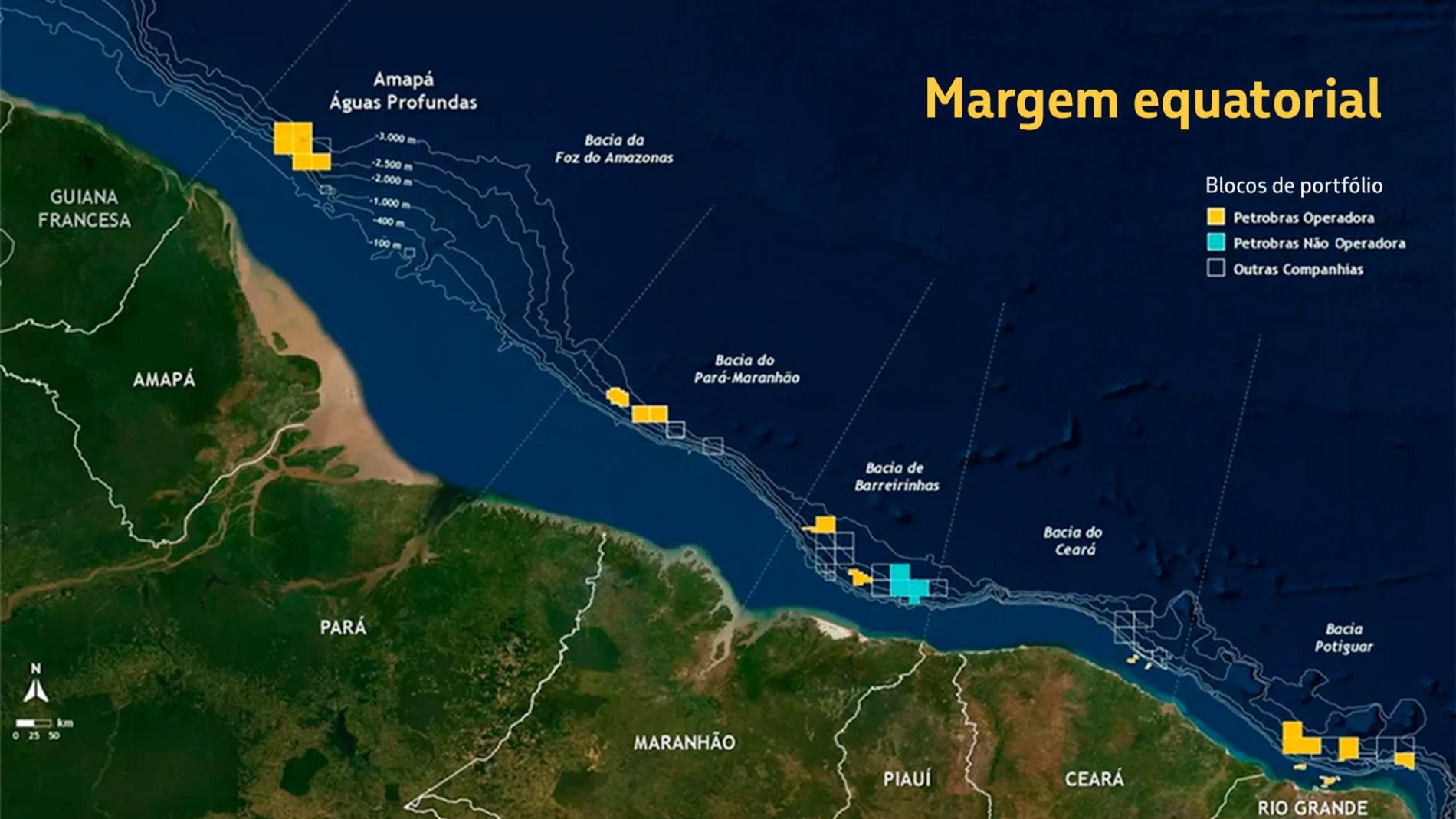 Petrobras (PETR4) deve retomar perfuração na Margem Equatorial na próxima semana