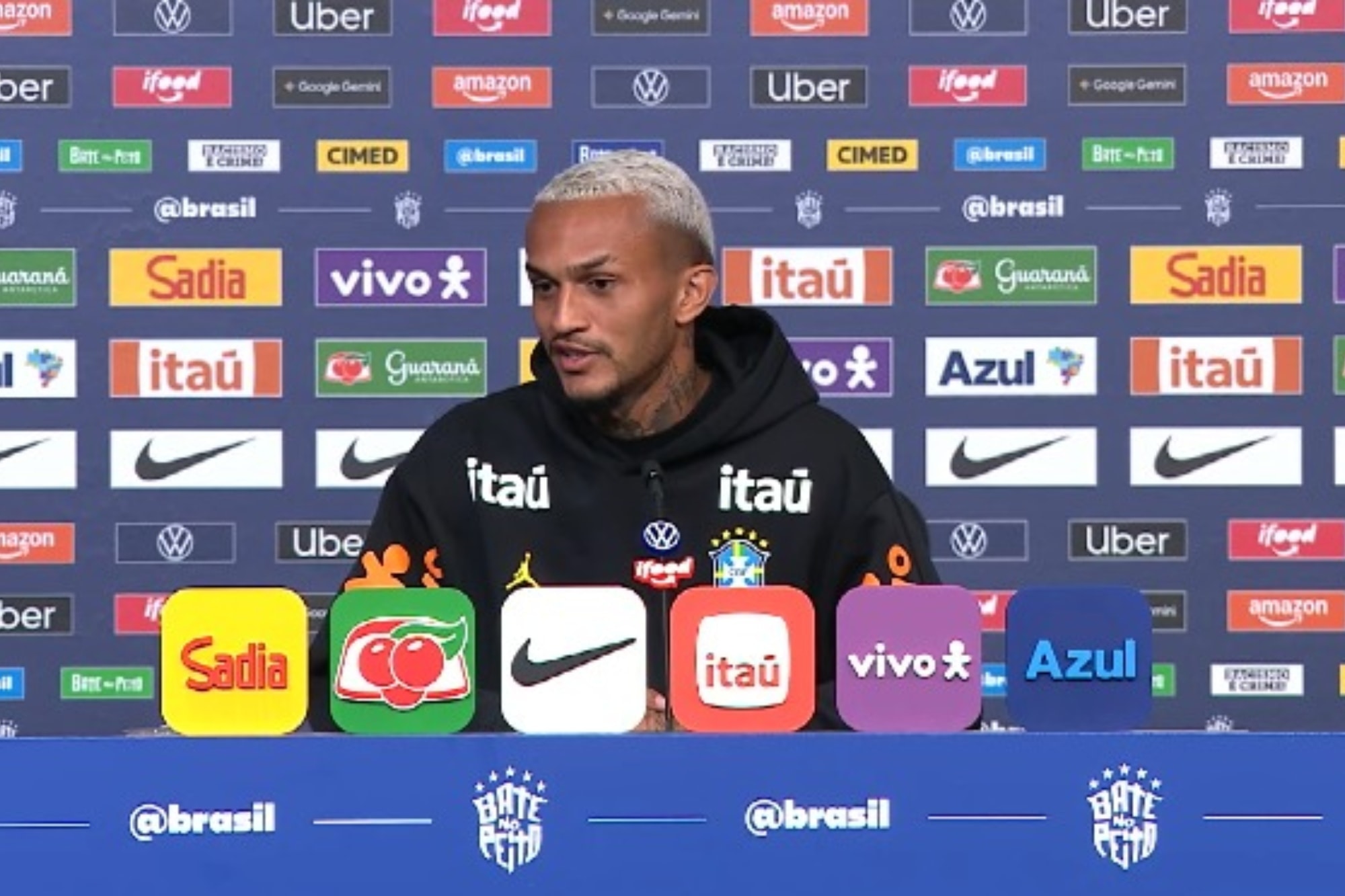 Wesley revela ansiedade para estrear e fala sobre posição em campo