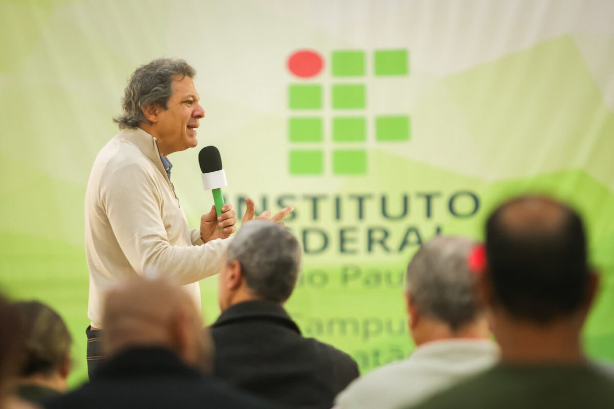 Haddad ironiza Tarcísio: “É preciso repensar o CEO do estado de SP”