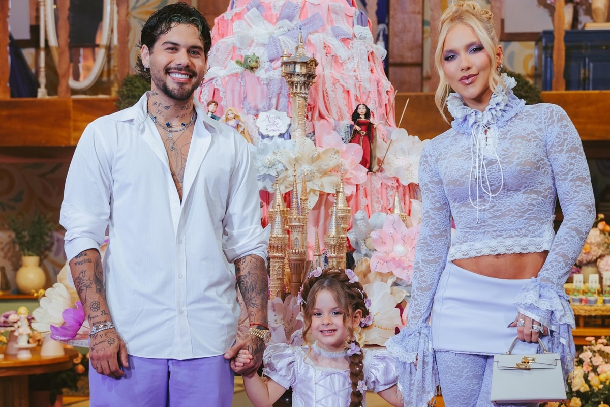 Princesa em festa de Maria Flor detalha interação de Virginia e Zé Felipe
