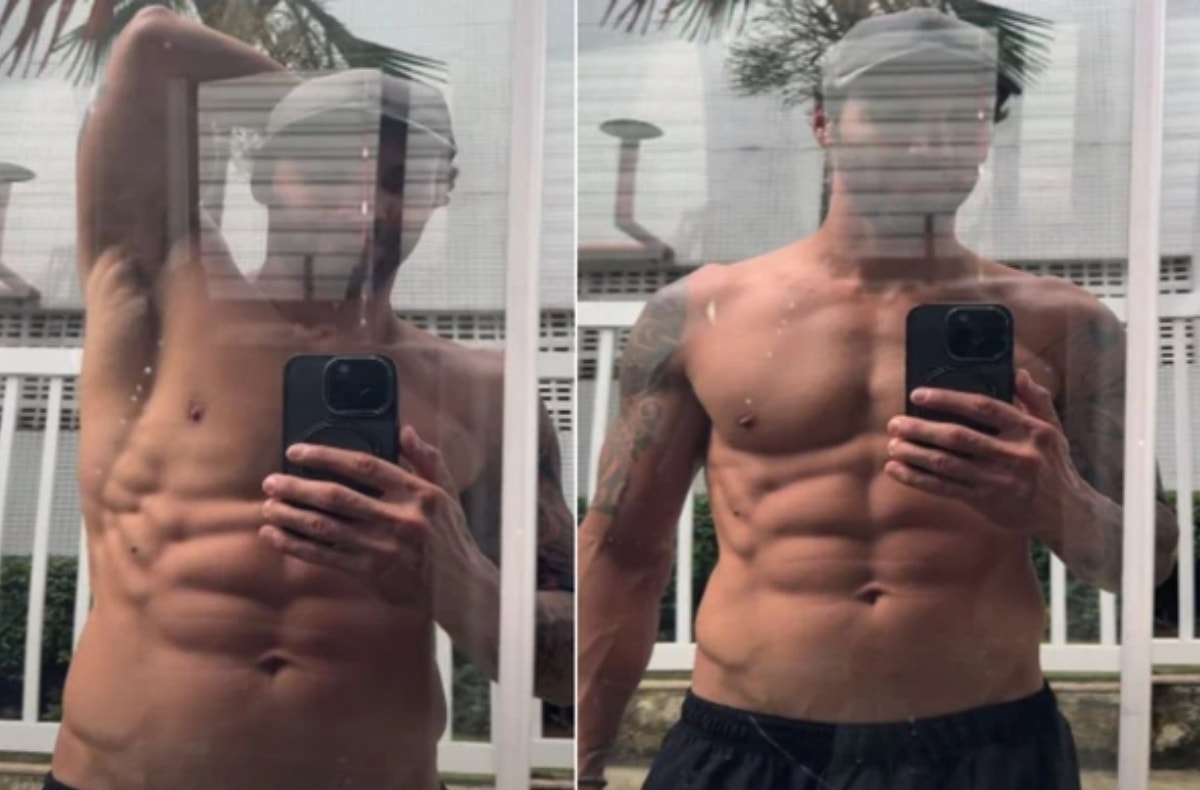Ex de Ivete, Daniel Cady exibe shape sarado e revela segredo fitness