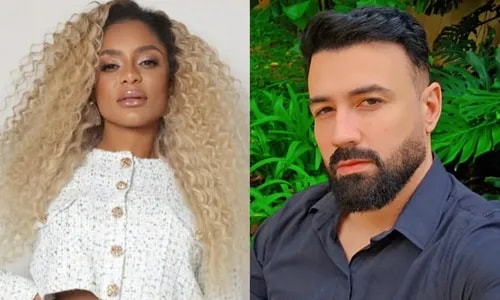 Cariúcha dá beijão em jornalista durante gravação do Superpop