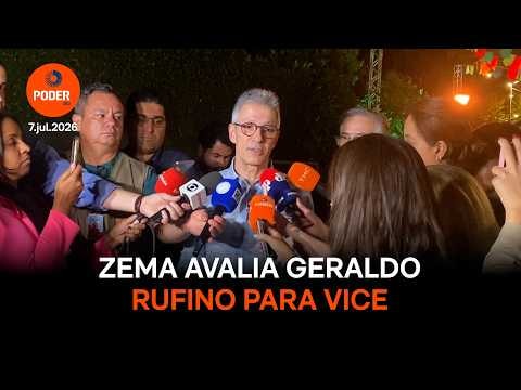Zema diz que Geraldo Rufino está entre os cotados para vice