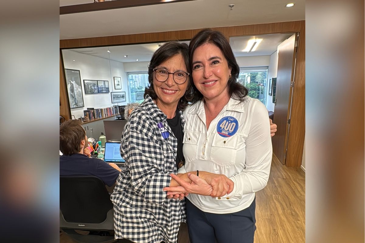 Em meio à disputa acirrada para Senado, Soninha apoia Tebet, rival de chapa