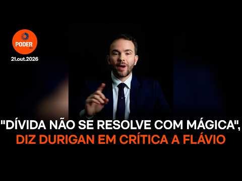 “Dívida não se resolve com mágica”, diz Durigan em crítica a Flávio