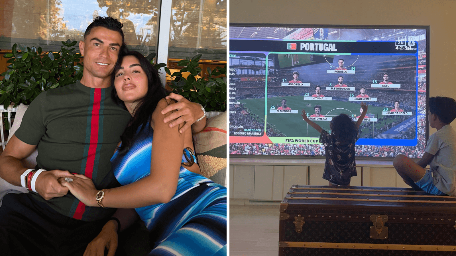 Georgina faz post sobre Cristiano Ronaldo após eliminação de Portugal