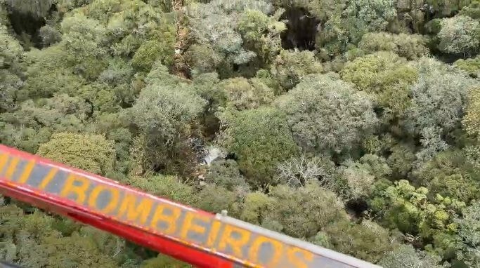 Mensagem ajudou Bombeiros a localizarem helicóptero com cantor Rick em SC