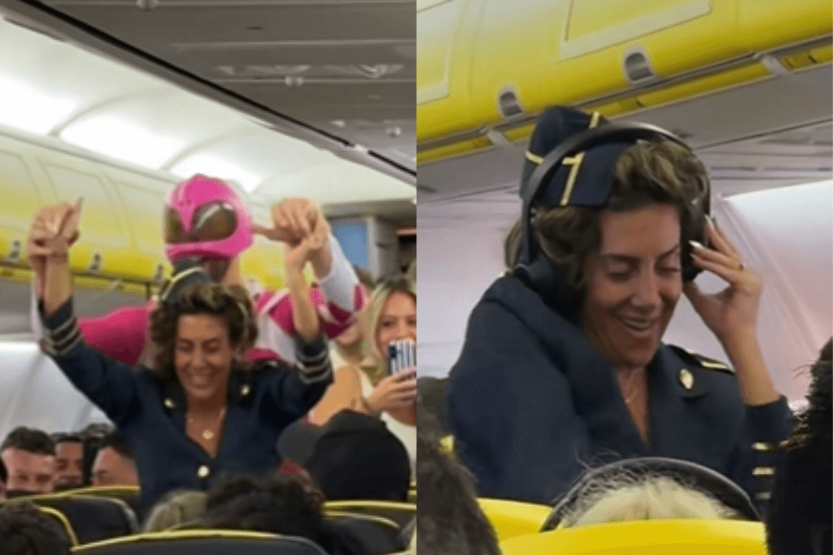 Vídeo: noiva é criticada após transformar voo em despedida de solteira