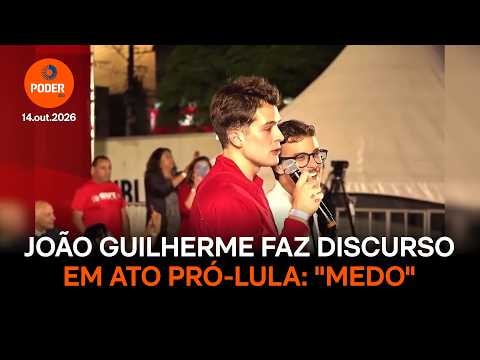 Filho de Leonardo, João Guilherme discursa contra Flávio: “Medo”