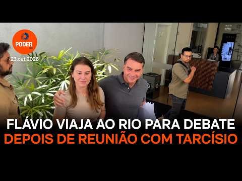 Flávio viaja ao Rio para debate depois de reunião com Tarcísio