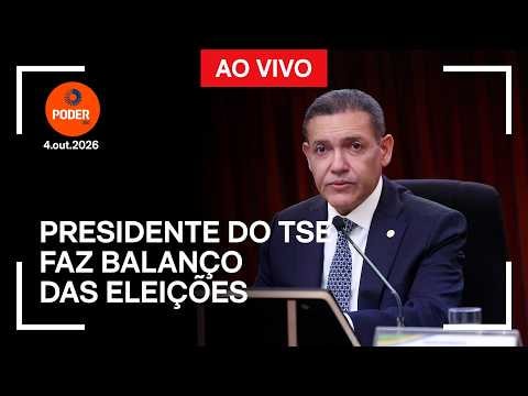Ao vivo: presidente do TSE faz balanço das eleições