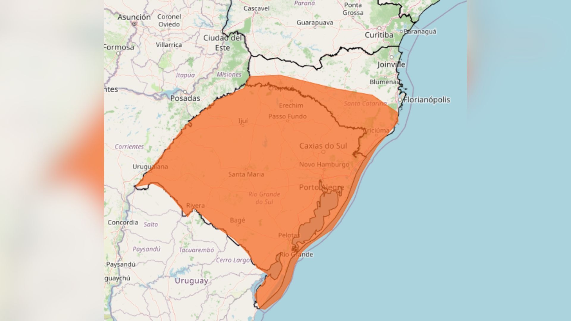 Rio Grande do Sul registra 122 municípios afetados pelas chuvas