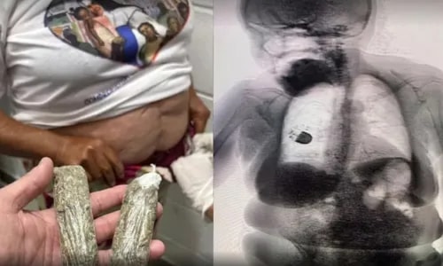 Idosa é presa ao tentar entrar em prisão com entorpecentes na Bahia