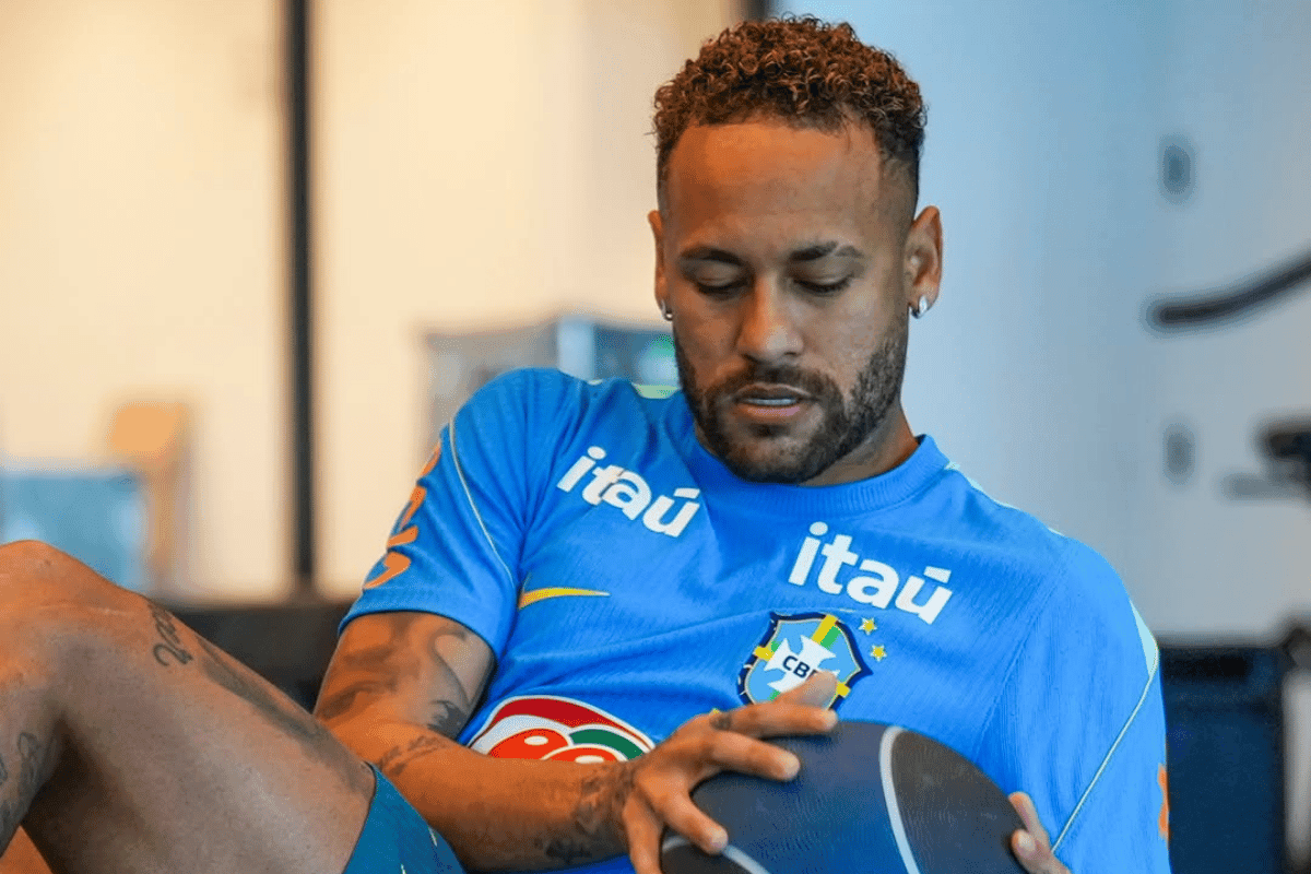 Copa do Mundo: Neymar segue sem treinar em campo na Seleção Brasileira