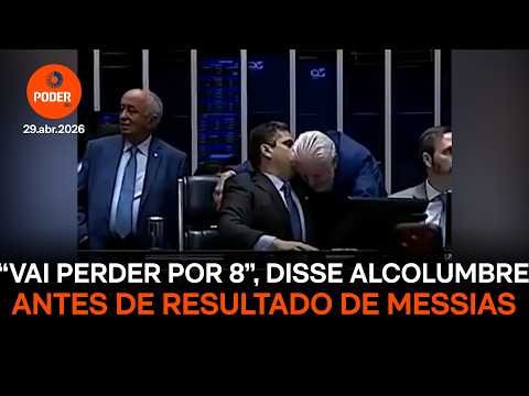 “Vai perder por 8”, disse Alcolumbre antes de derrota; veja vídeo