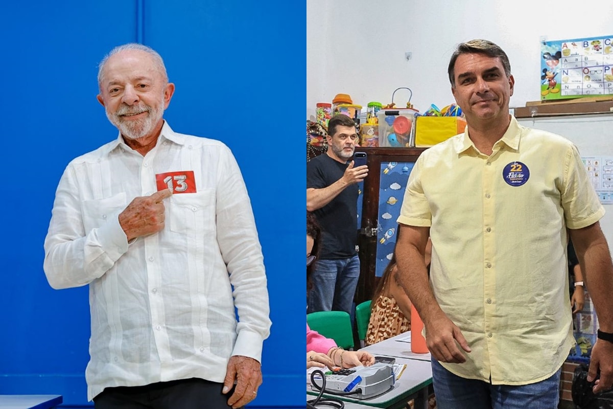 Lula recebe 6.435 votos contra 3.566 de Flávio Bolsonaro na Oceania