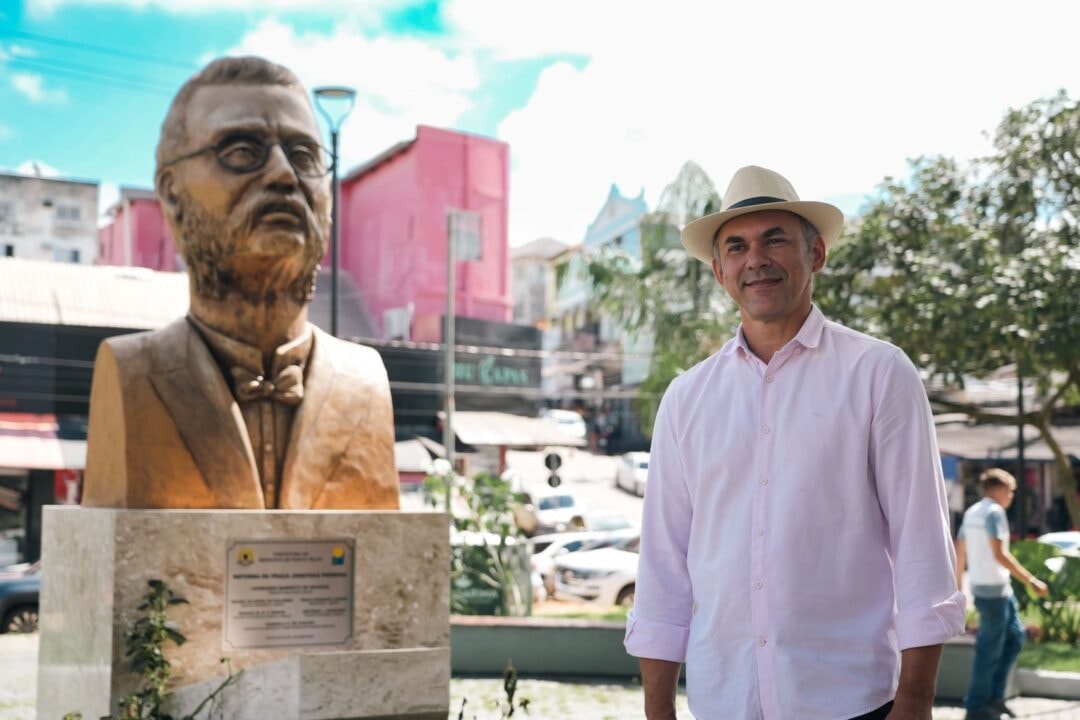 Praça Jonathas Pedrosa é um dos símbolo da origem de Porto Velho