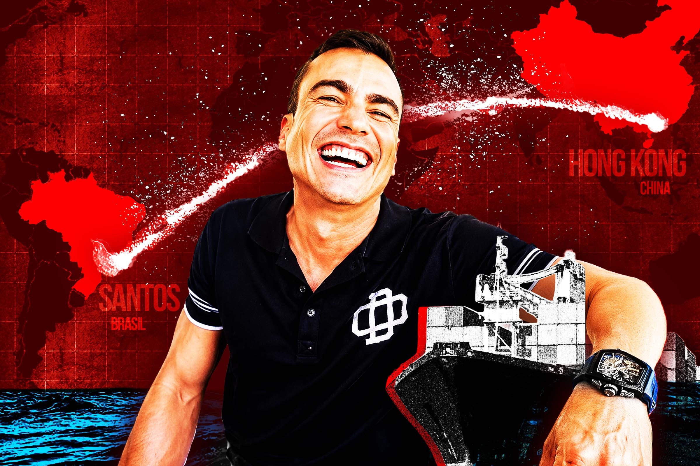 Com CPF brasileiro, El Tigre já transportou cocaína de Santos à China