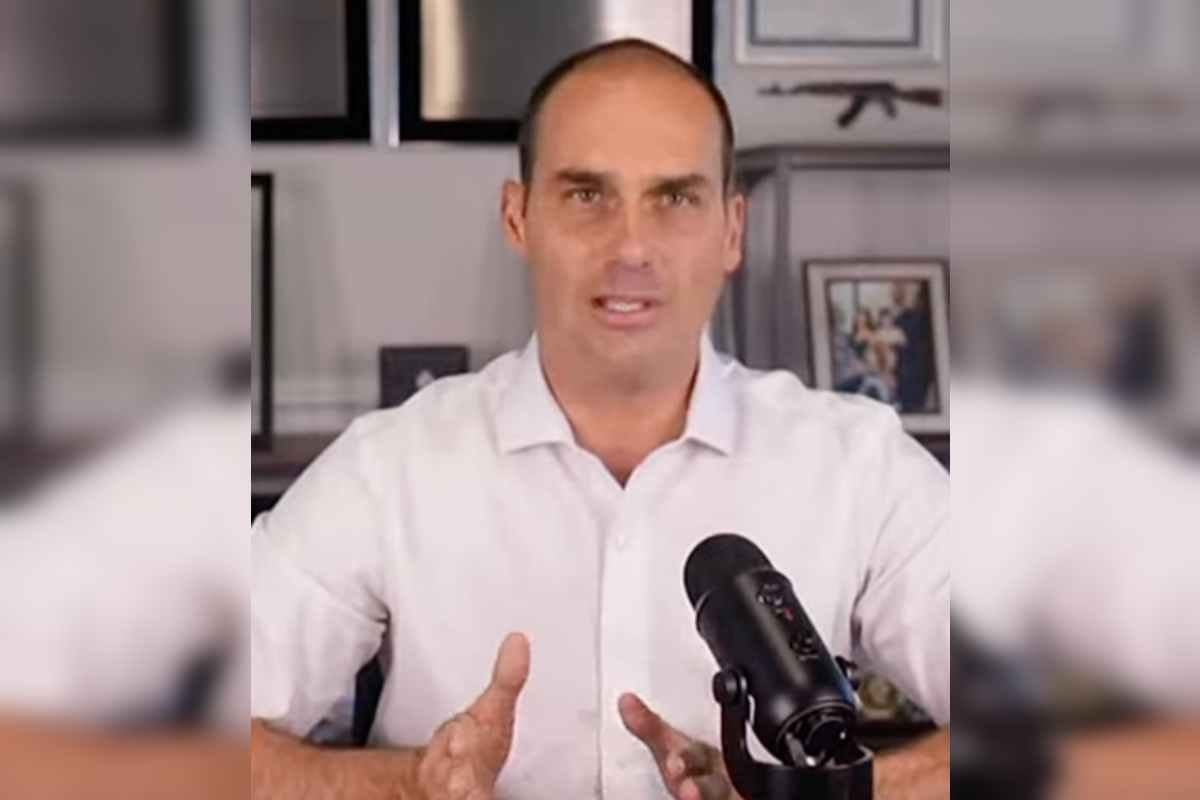 Eduardo Bolsonaro diz que condenação foi "jogo de cartas marcadas"