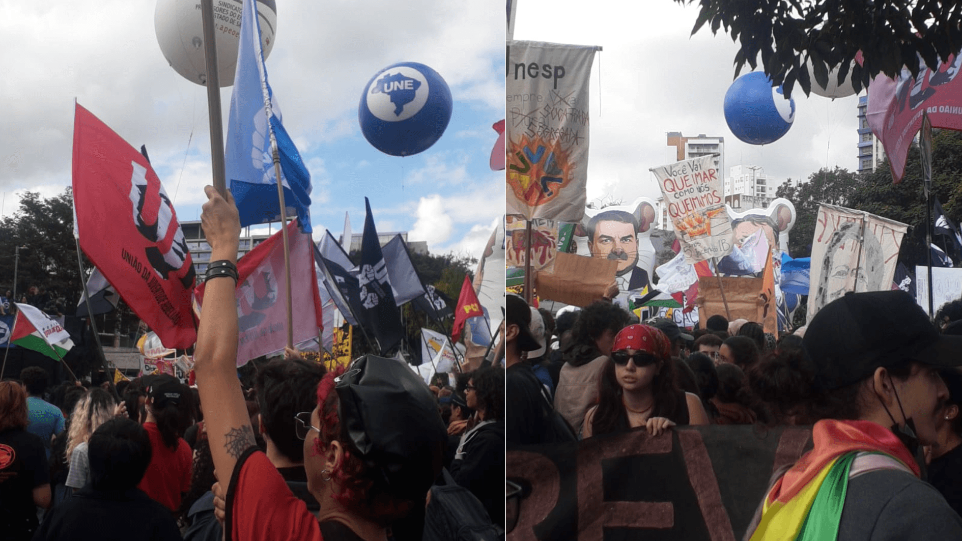 Professores da USP aderem à greve estudantil após assembleia