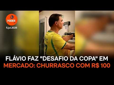 Flávio pede vídeos em mercados para mostrar que está “tudo caro”