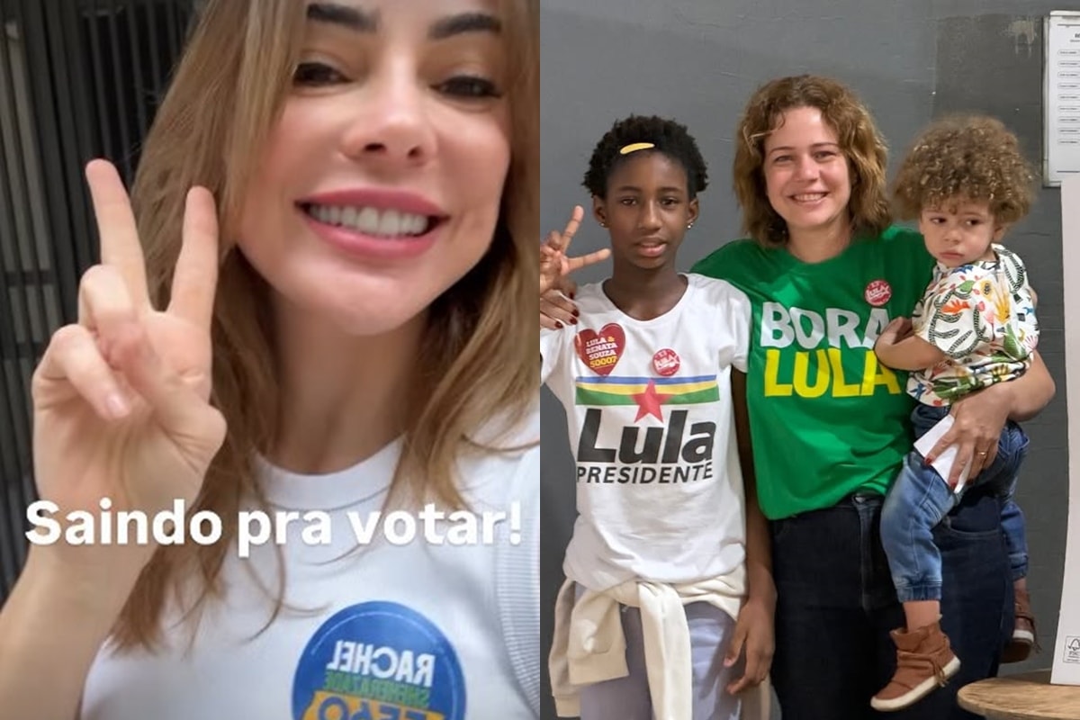 Famosos vão às urnas no primeiro turno das Eleições 2026. Veja