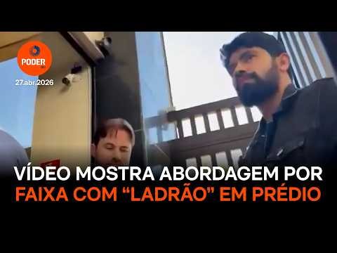 “Do jeito que está, não vão deixar”, diz PF sobre faixa com “ladrão”