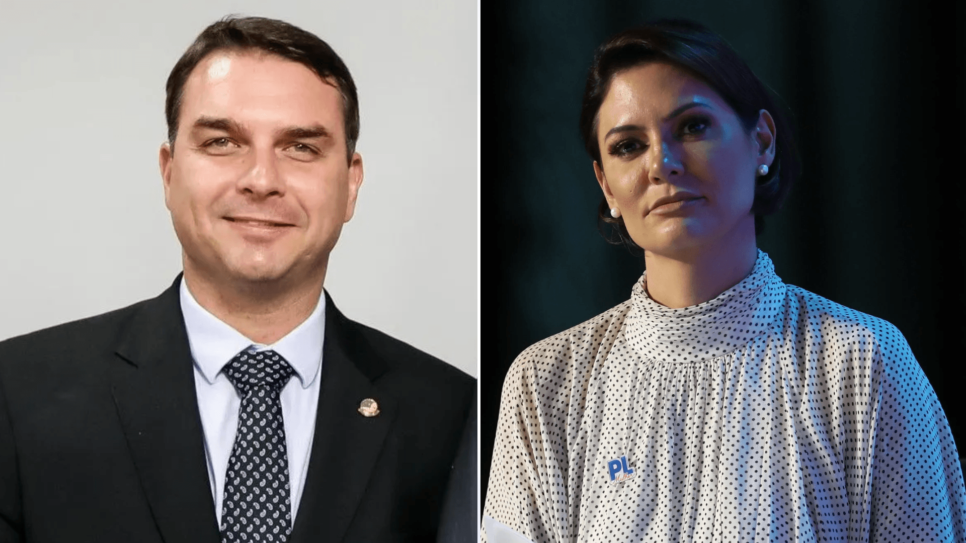Flávio Bolsonaro visita Jair após vídeo de Michelle