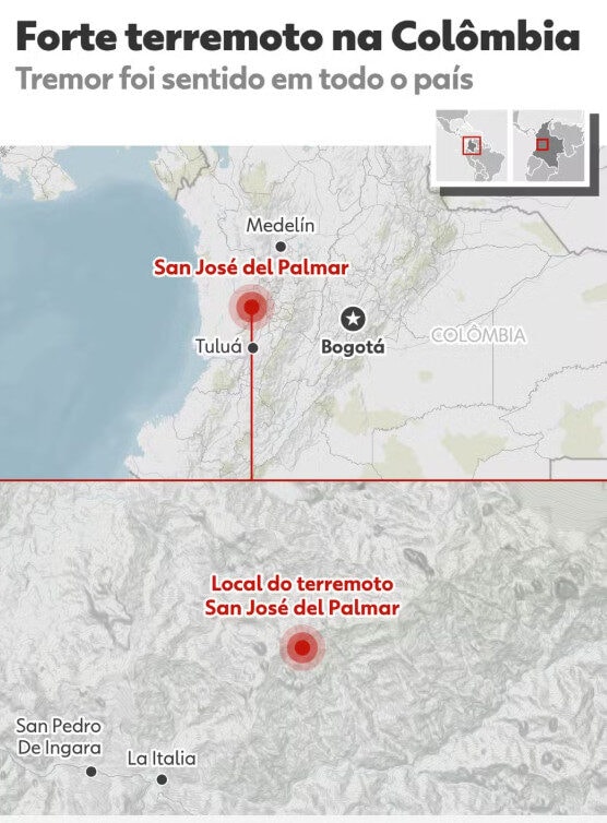 Especialista explica porque moradores de Manaus sentiram o tremor do terremoto que atingiu a Colômbia